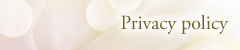 Privacy policy